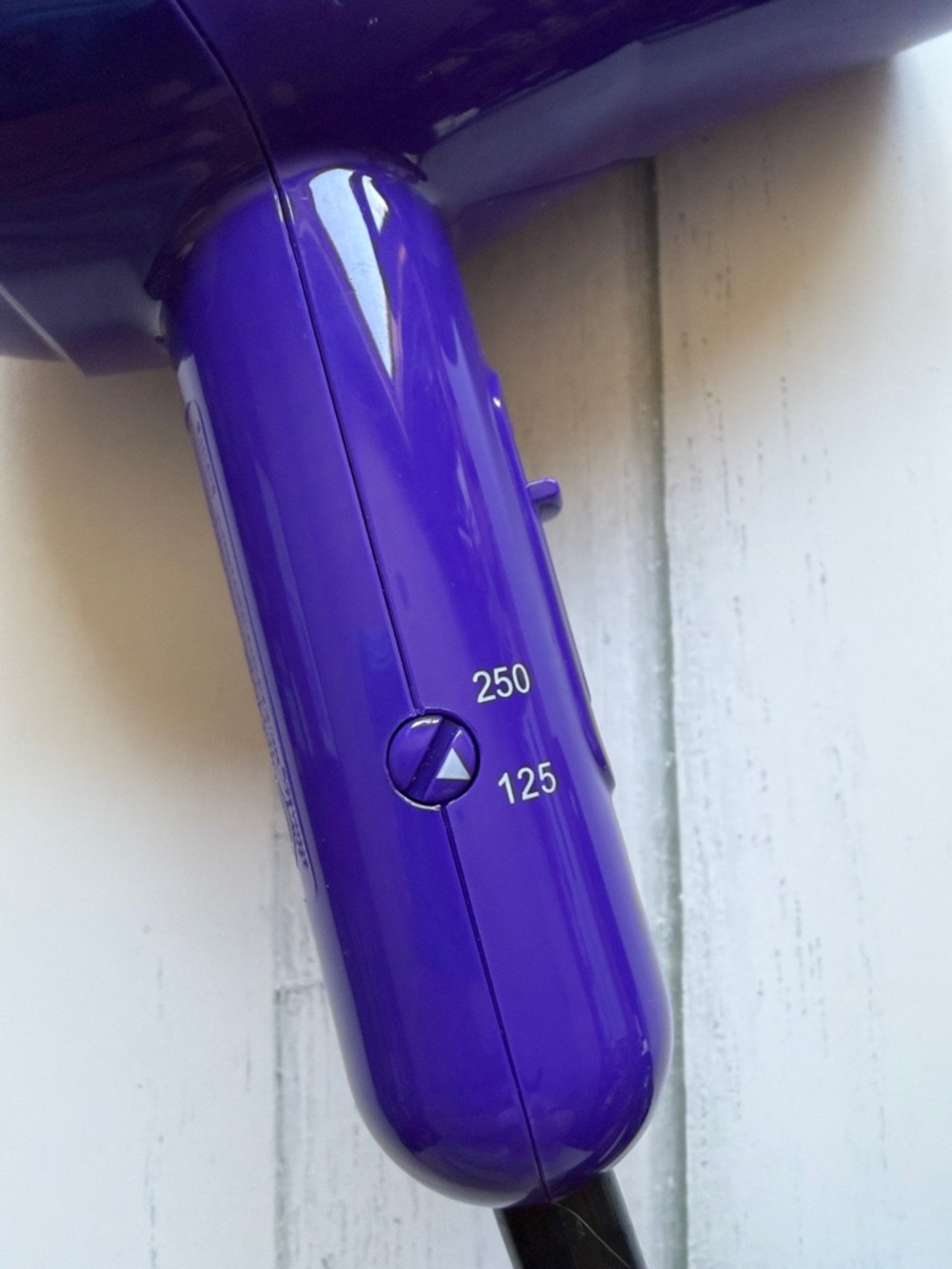 Conair Purple Compact Travel Hair Dryer w Diffuser | Lightweight Portable - Picture 6 of 8